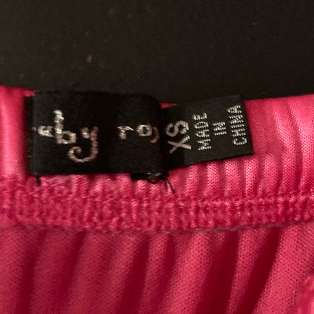 Hot Pink dress extra small